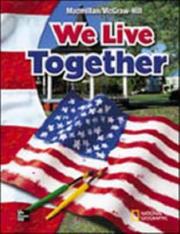 Cover of: We Live Together (Mcgraw-Hill Social Studies) by McGraw-Hill