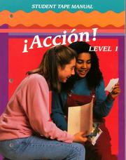 Cover of: Accion: Level 1 Student Tape Manual