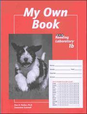 Cover of: My Own Book: Student Record Bk Reading Lab 1b (5 Pack)