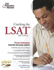 Cover of: Cracking the LSAT with DVD