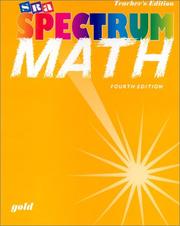 Cover of Spectrum Mathematics - Gold Book, Level 1 - Teacher's Edition