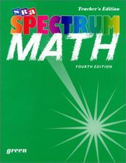 Cover of: Spectrum Mathematics - Green Book, Level 6 - Teacher's Edition