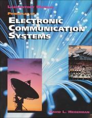 Cover of: Principles of Electronic Communication Systems, Lab Manual with 3.5" Disk (Electronics Books)