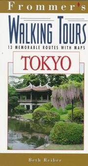 Cover of: Frommer's Walking Tours : Tokyo