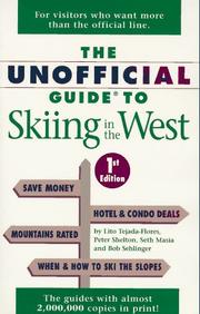 Cover of: The Unofficial Guide to Skiing in the West (Unofficial Guides)