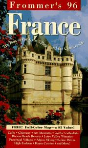 Cover of: Frommer's 96: France (Serial)