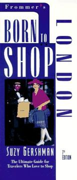 Cover of: Frommers Born to Shop London 7ED (Frommer's Born to Shop)