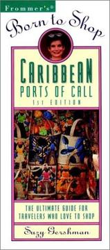 Cover of: Frommer's Born to Shop Caribbean Ports of Call