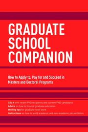 Cover of: Graduate School Companion (Graduate School Admissions Gui) by Princeton Review, Princeton Review