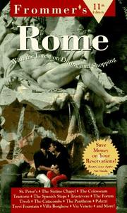 Cover of: Frommer's Rome