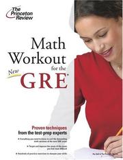 Cover of: Math Workout for the New GRE