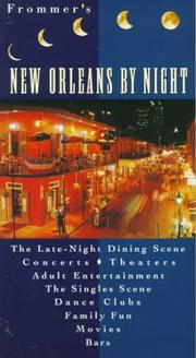 Cover of: Frommer's New Orleans by Night (Frommer's By-Night New Orleans) by Michael Tisserand