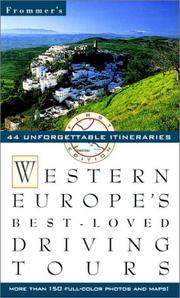 Cover of: Frommer's Western Europe's Best-Loved Driving Tours