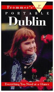 Cover of: Frommer's Portable Dublin (1st Ed.)