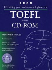 Cover of: TOEFL W/CD-ROM 8E | Arco