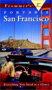 Cover of: Frommer's Portable San Francisco (Frommer's Portable Guides)