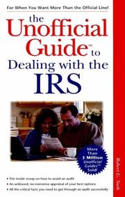 Cover of: Arco the Unofficial Guide to Dealing With the IRS