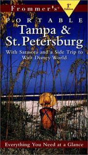 Cover of: Frommer's 99 Portable Tampa & St. Petersburg (Frommer's Portable Tampa Bay & St. Petersburg)