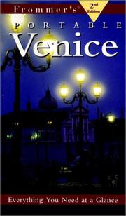 Cover of: Frommer's Portable Venice (Frommer's Portable Guides)