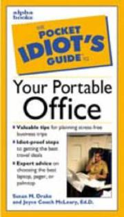 Cover of: Pocket Idiot Guide to Your Portable Office by Group