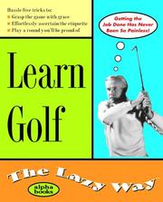 Cover of: Learn Golf the Lazy Way (The Lazy Way)