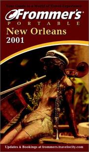 Cover of: Frommer's Portable New Orleans 2001 (Frommer's Portable Guides) by Frommer