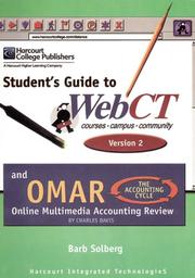 Cover of: O.M.A.R.: Online Multimedia Accounting Review