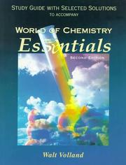 Cover of World of Chemistry Essentials by Wood