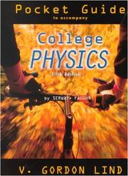 Cover of: Pocket Guide to Accompany College Physics by Raymond A. Serway