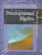 Cover of: Developmental Algebra by Charles P. McKeague