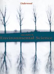 Cover of: Case Studies in Environmental Science by Larry Underwood