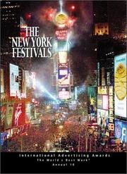 Cover of: New York Festivals: International Advertising Awards 10 (New York Festivals Annual of Advertising)