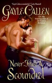 Cover of: Never Trust a Scoundrel: Sons of Scandal - 1