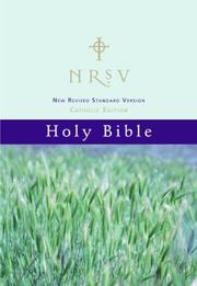 Cover of: NRSV Catholic Edition