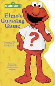 Cover of: Elmo's Guessing Game by Constance Allen