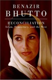 Cover of: Reconciliation by Benazir Bhutto