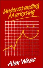 Cover of: Understanding Marketing