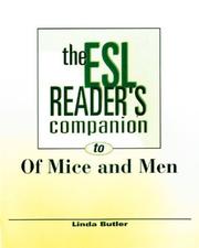 Cover of: The ESL Reader's Companion to Of Mice and Men by Linda Butler, Linda Butler