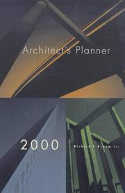 Cover of: Architect's Planner 2000