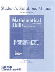 Cover of: Basic Math Skills: With Geometry