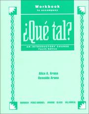 Cover of: Que Tal? an Introductory Course