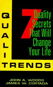 Cover of: Qualitrends | John A. Woods