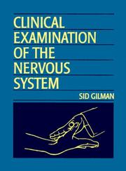 Cover of: Clinical Examination of the Nervous System