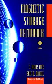 Cover of: Magnetic Storage Handbook, IEEE