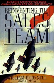 Cover of Reinventing the Sales Team by william o'connell,sibson & company