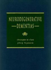 Cover of: Neurodegenerative Dementias
