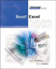 Cover of: Excel 2002 (Advantage Series) by Sarah Hutchinson-Clifford, Glen Coulthard