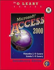 Cover of: Overrun Edition: O/R Intro Access 2000