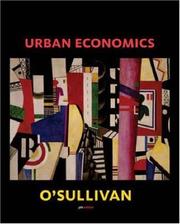 Cover of: Urban Economics by Arthur O'Sullivan