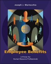 Cover of: Employee Benefits by Joseph Martocchio